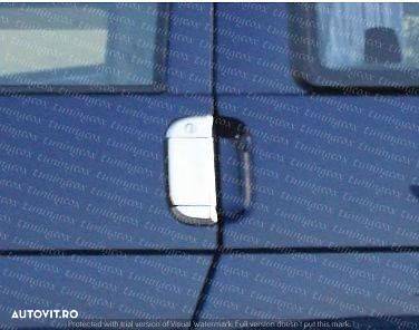 VW T4  inox,manere usi inox, capace oglinzi grom, deflector capota,husa capota - 7