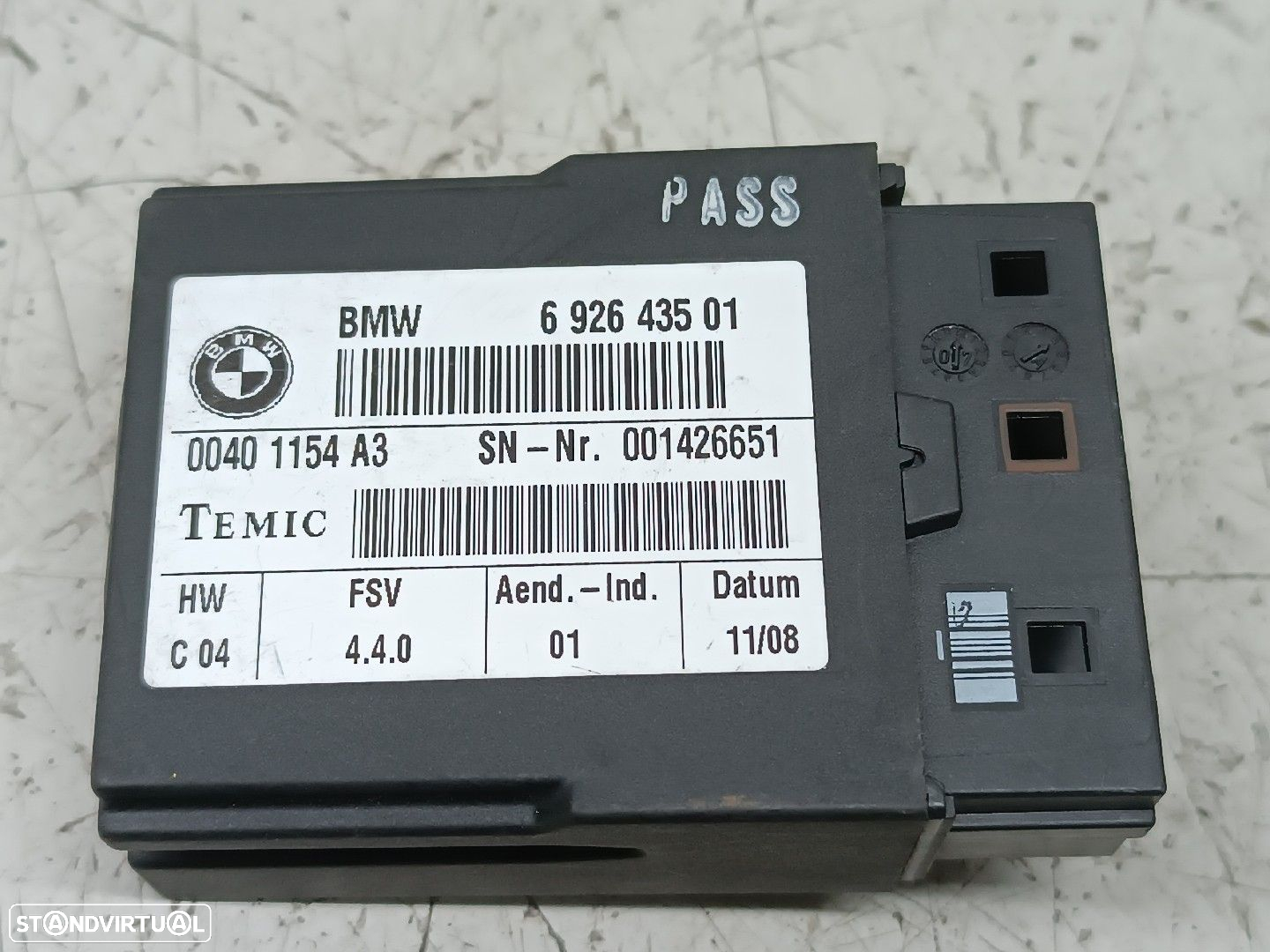 Unidade De Controle De Banco Bmw 3 (E90) - 2