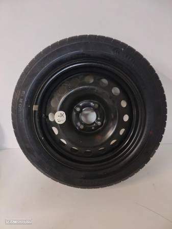 Roda Jante com pneu Suplente Renault  185-60-R15 - 1
