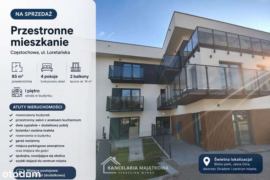 Apartament deweloperski Loretańska 85,23 m2-0