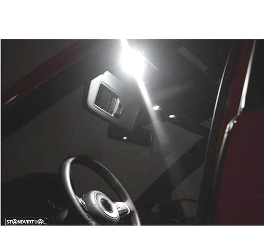 KIT COMPLETO DE 13 LÂMPADAS LED INTERIOR PARA VOLKSWAGEN VW GOLF 7R MK7 GOLF R MKVII 2014-2016 - 5
