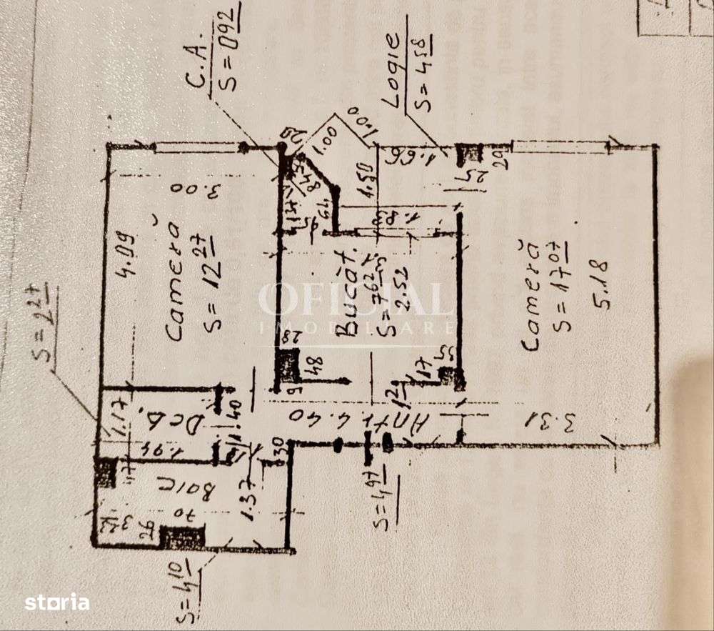 Apartament 2 camere decomandat | 54 Mp | Balcon | Marasti Kufland-10