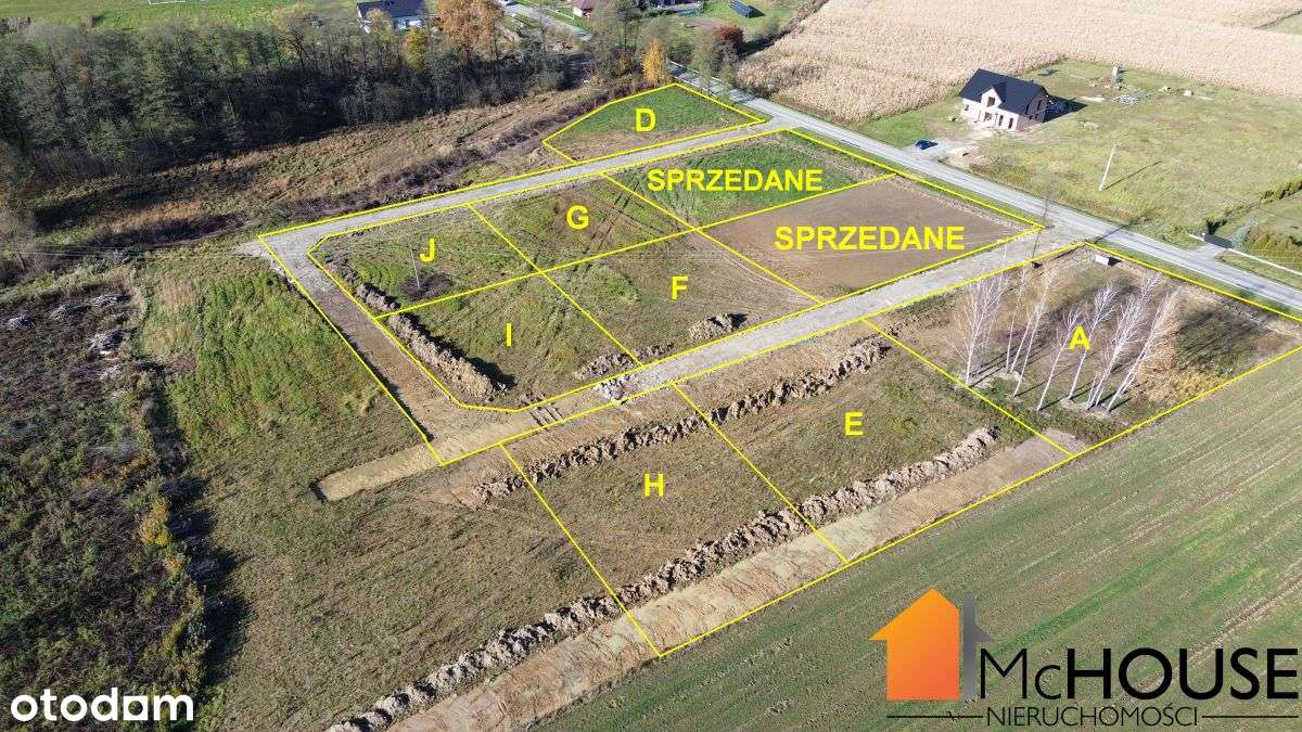 Radomyśl - 10 ar, wym. 30x34m i dodatkowo...-10