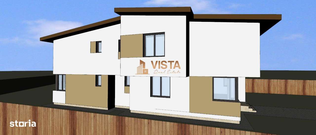 Casa tip duplex 130 mp utili, teren 500mp, toate utilitatile, predare - Imagine principală: 1/8