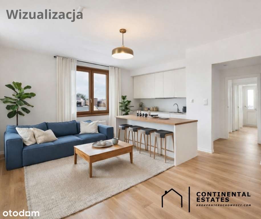 Mieszkanie 66m2 w Centrum | Balkon | 2p | nr 4-0