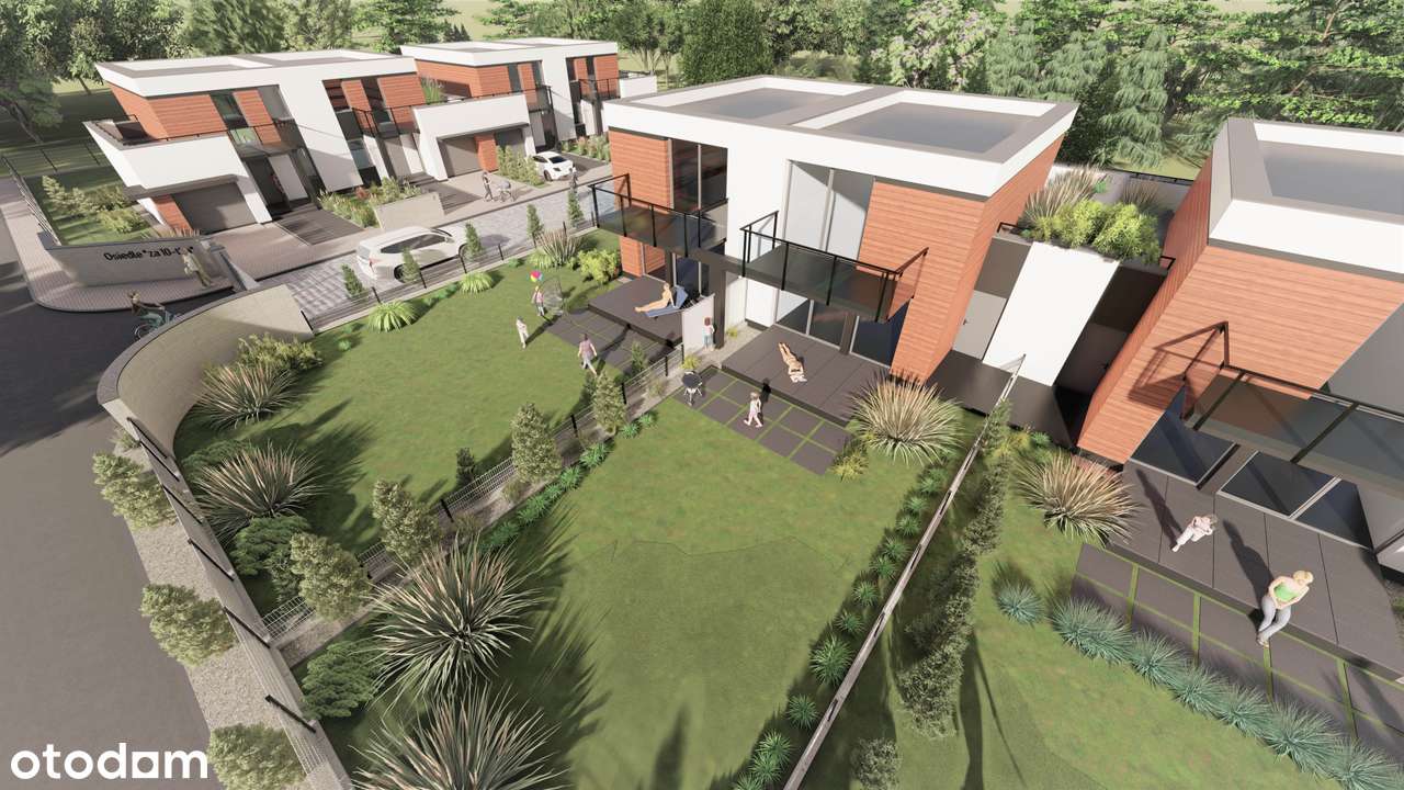 Gotowe domy w zabudowie szeregowej 110m2, 4 pokoje,Garaż, pompa ciepła-17