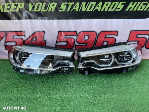 Bmw Seria 5 G30 G31 Set Faruri Far stanga dreapta Full Led - 1