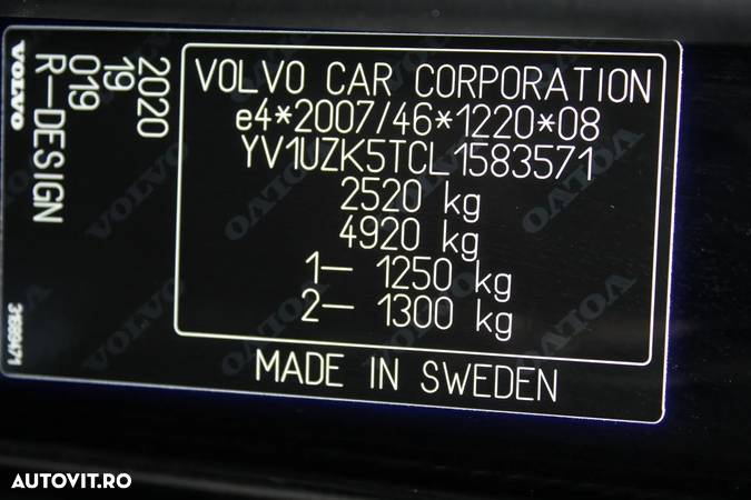 Volvo XC 60 B4 D AWD Geartronic RDesign - 38
