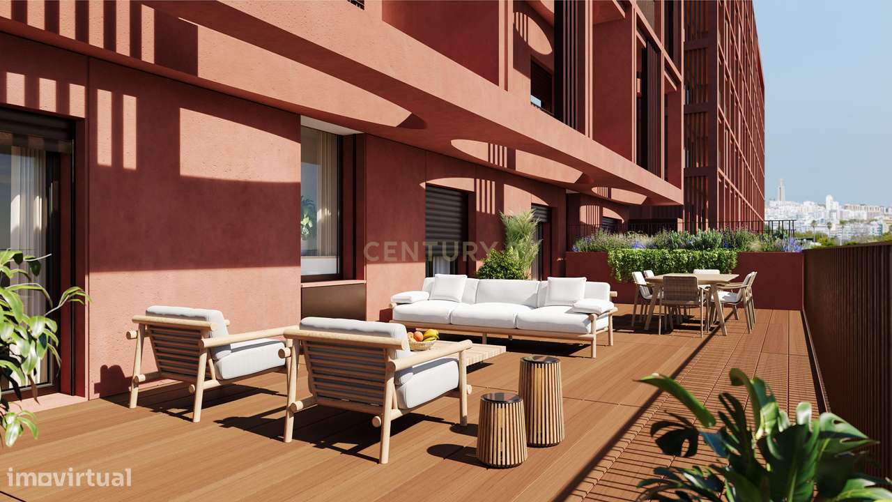 T4 Duplex com Terraço - Empreendimento ALMAR, Almada - Grande imagem: 3/23
