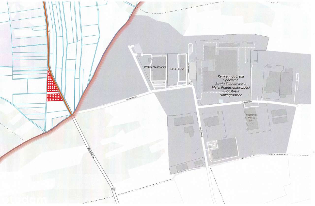 Działka pod inwestycje w pobliżu Kamiennogórskiej SSEMP!!!-10