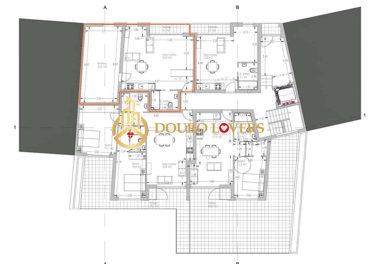 T0+1  COM VARANDA  – S. ROQUE, CAMPANHÃ | PORTO - Grande imagem: 3/3