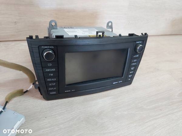 Toyota AVENSIS T27 Radio Nawigacja Ramka Antena GPS navi 86120-20A80 - 3