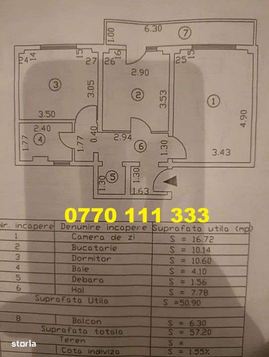 Apartament 2 camere decomandat, Obor. Mobilat Utilat. - Imagine principală: 2/8