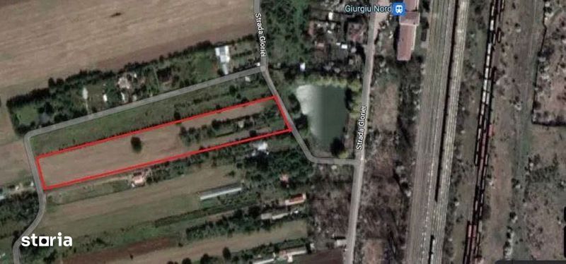 Teren intravilan, Giurgiu 4500 mp, str. Gloriei