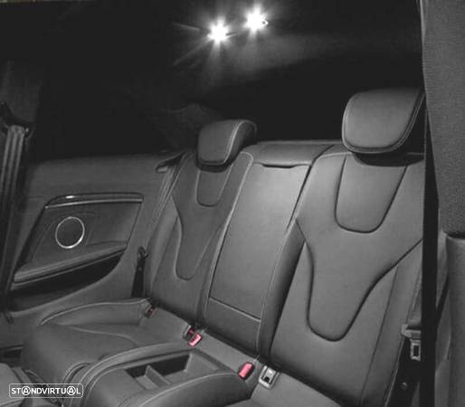 KIT COMPLETO DE 20 LÂMPADAS LED INTERIOR PARA AUDI A6 ALLROAD QUATTRO 2006-2011 - 4