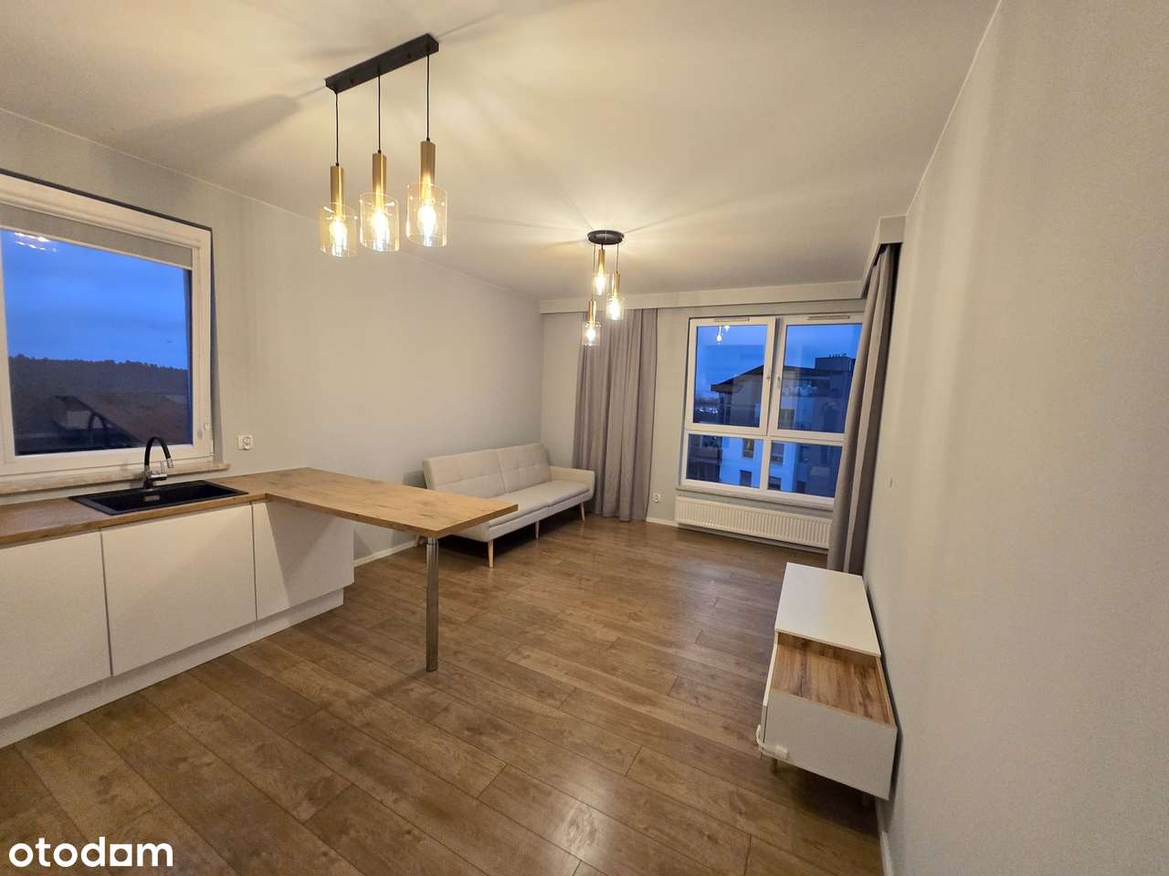 4 pokoje Wiszące Ogrody piękny widok na las i morze ostatnie 5 piętro - Pełny obrazek: 5/17