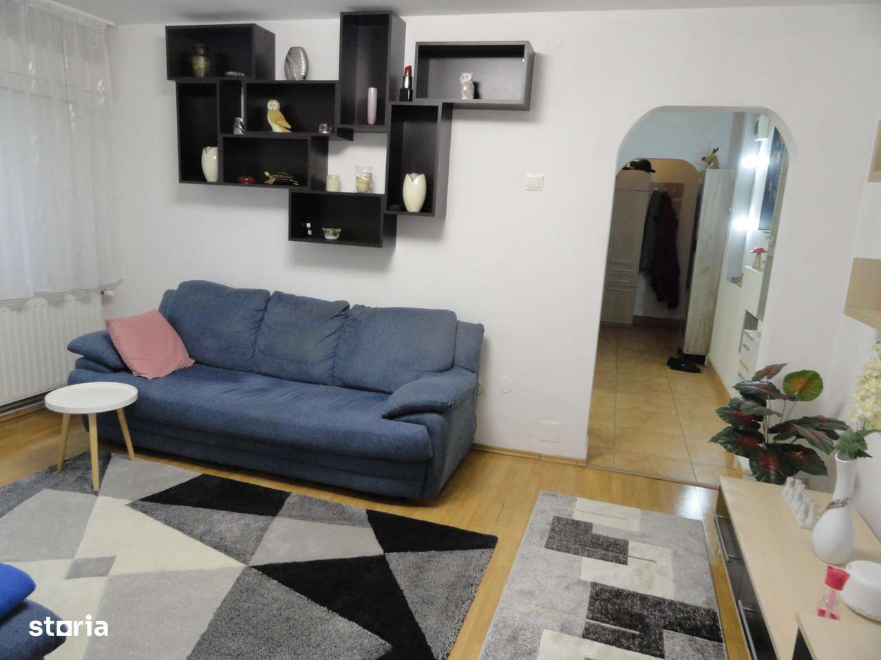 Apartament 3 camere, 2 bai, etaj 2 Micalaca, renovat mobilat, la cheie-12