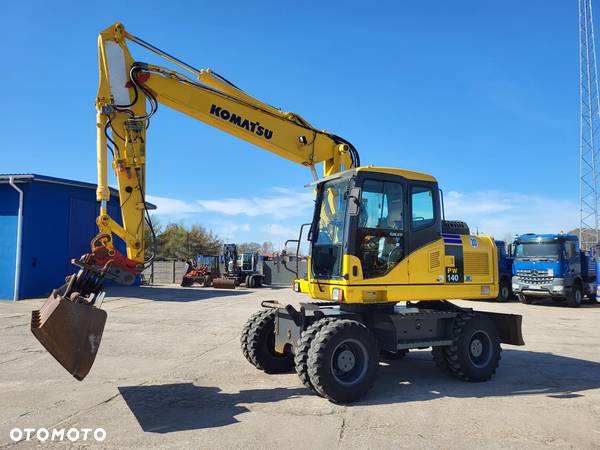 Komatsu PW 140 - 7 spr z Niemiec - 9