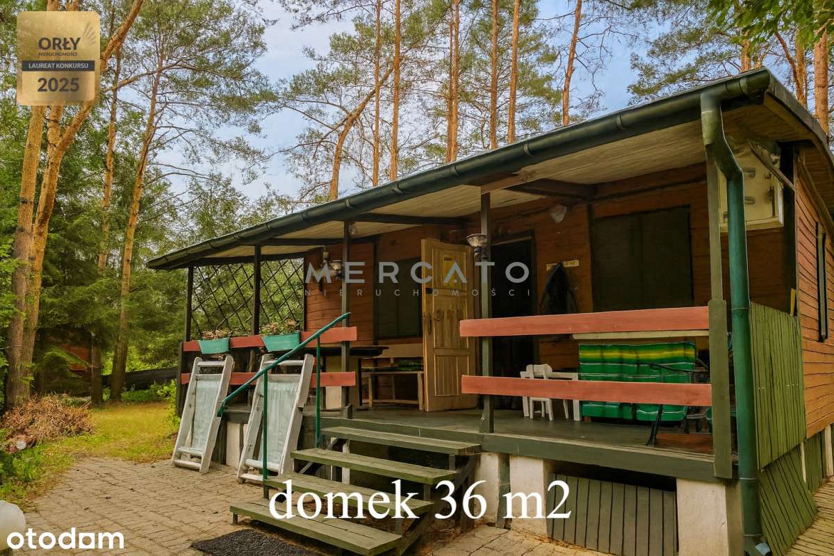 Działka 1 154 m² z 2 domkami - las i rzeka-2
