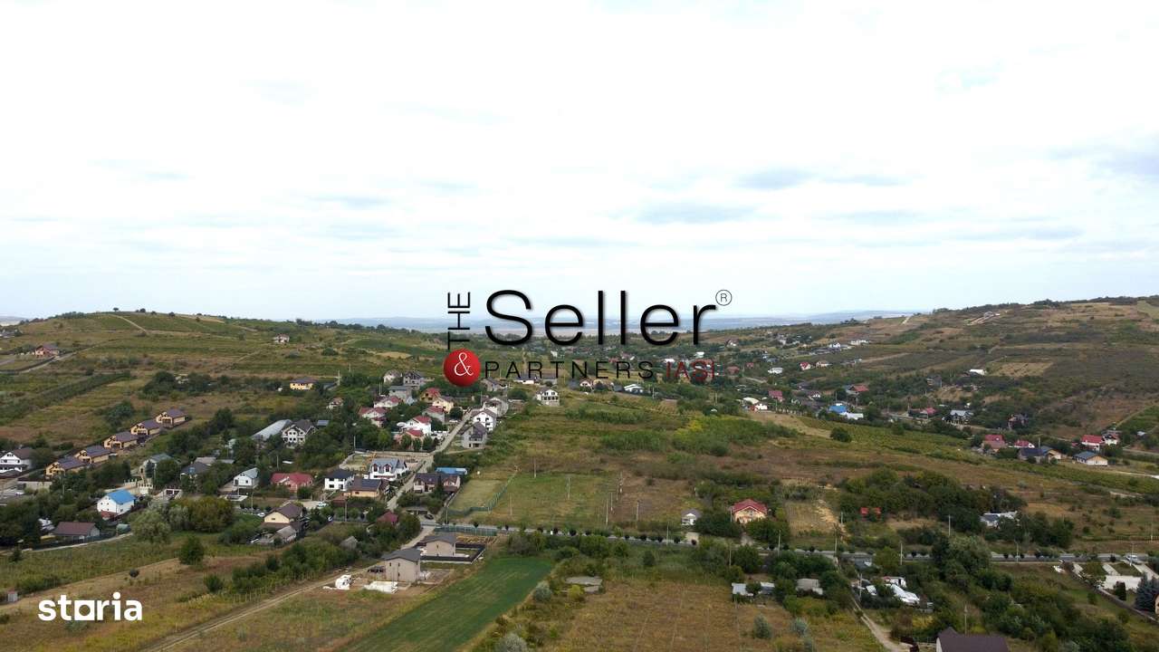 Teren de vânzare în Tomești – zona primărie cu deschidere la DN 28-7