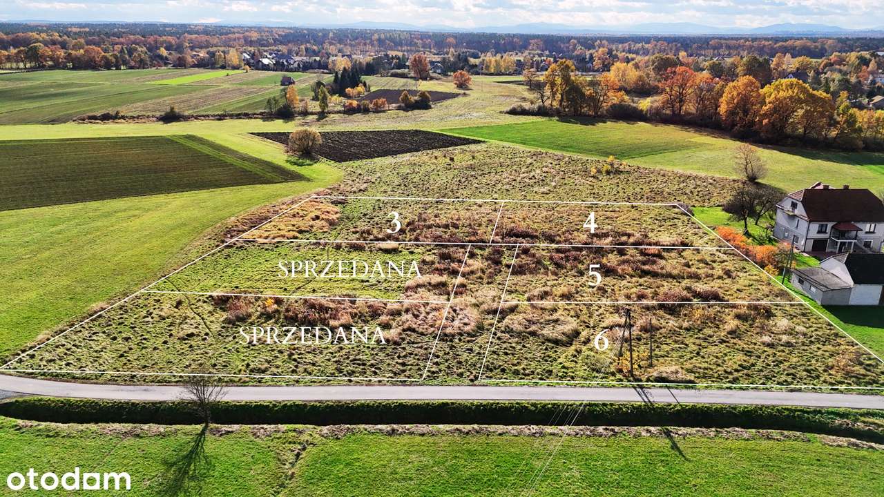 4 działki budowlane – Wola Batorska, 7 km od Niepołomic-1