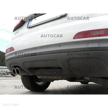 Carlig de remorcare pentru Audi Q3 SUV demontabil verticat- din 2011- - 21