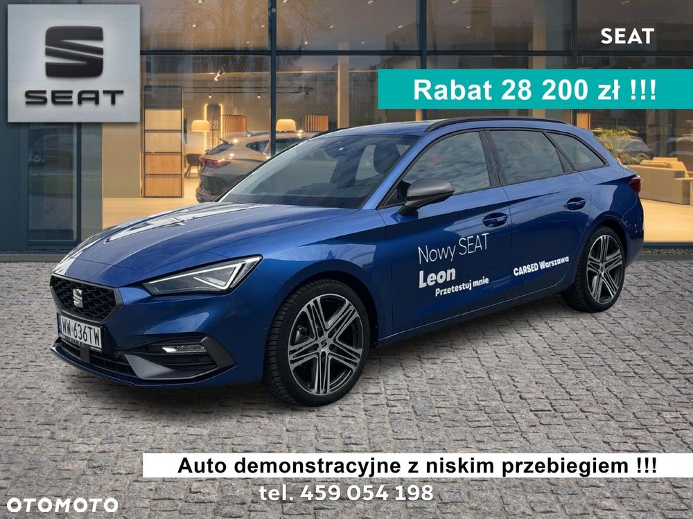 SEAT Leon 1.5 TSI 150 KM FR 7-biegowa automatyczna DEMO
