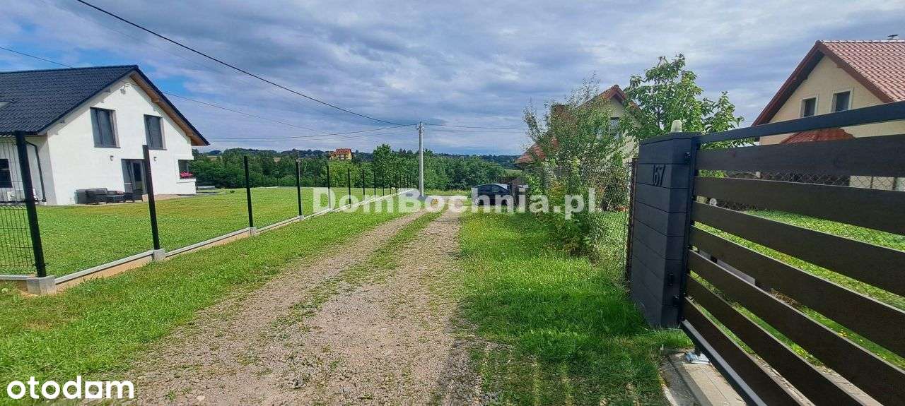 Bieńkowice gm. Dobczyce 30ar zabudowa zagrodowa-2