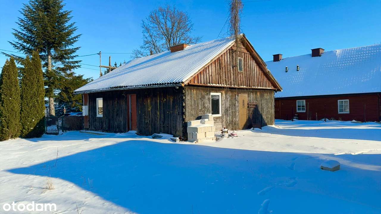 Klimatyczne siedlisko na sprzedaż- dom w środku po generalnym remoncie-0