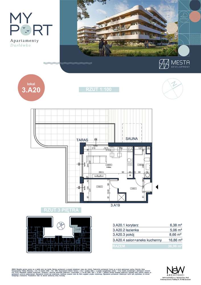 MyPort Apartamenty Darłówko - 3.A20