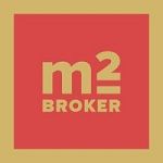 m2-Broker Salon Sprzedaży i Wynajmu Nieruchomości Logo