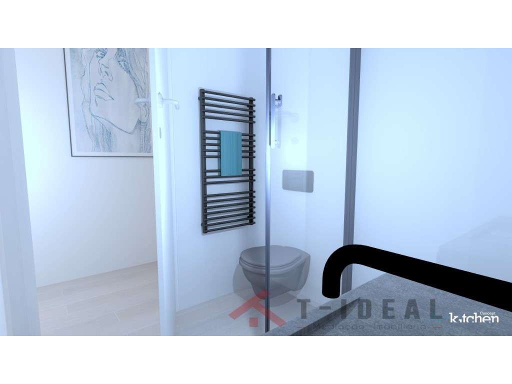Apartamento T1 novo no centro da Lourinhã-8
