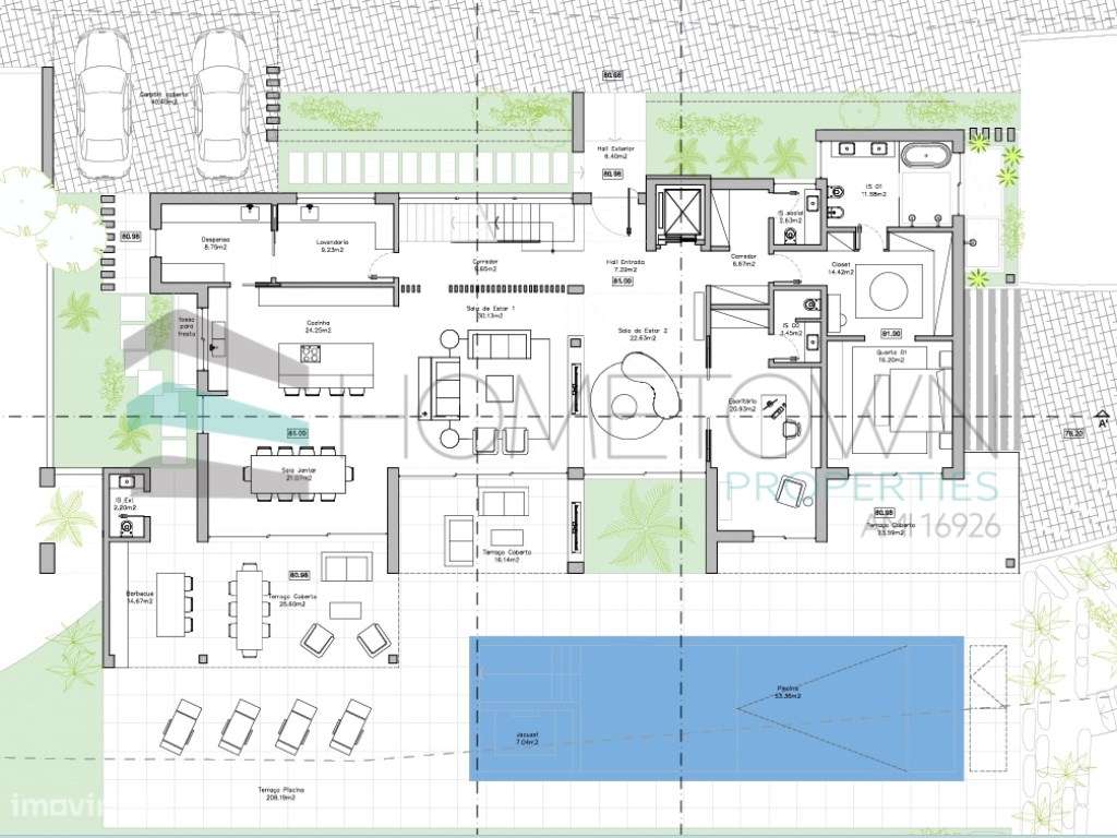 Moradia V5 em construção - Benfarras-18