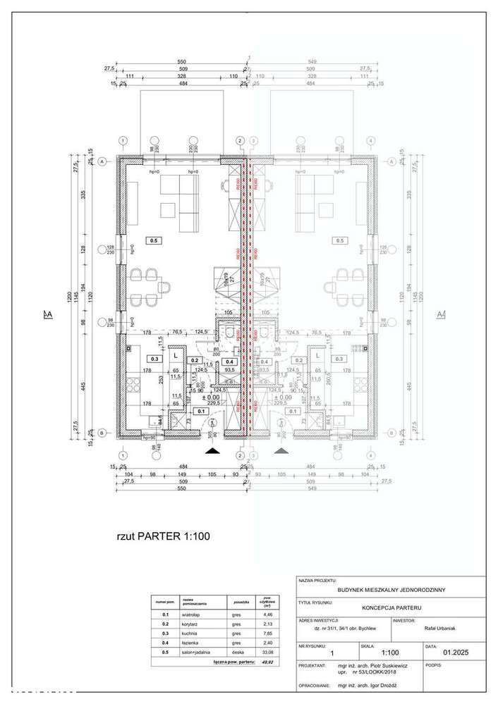 Osiedle w zaciszu Bychlewa - zabudowa bliźniacza - Pełny obrazek: 5/19
