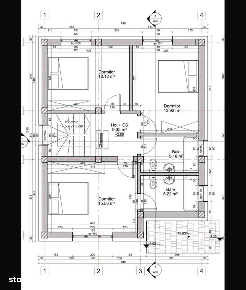 Casa individuala 4 dormitoare 160mp utili Predare Ianuarie-7
