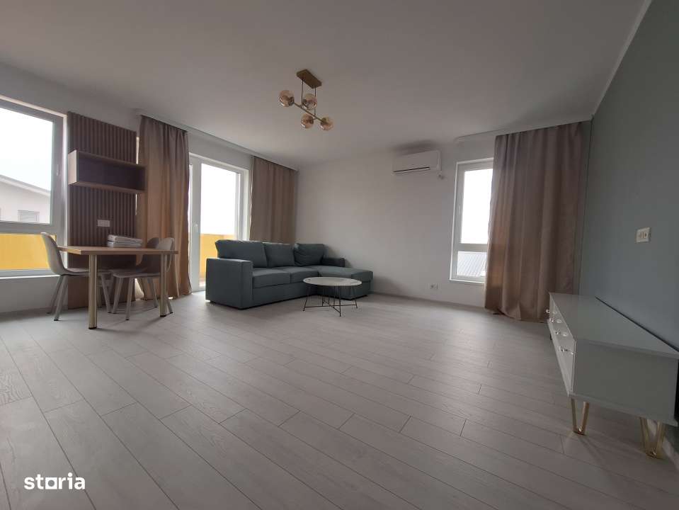 Apartament 2 camere in Giroc- proiect verde + panuori solare-mobilat s-4