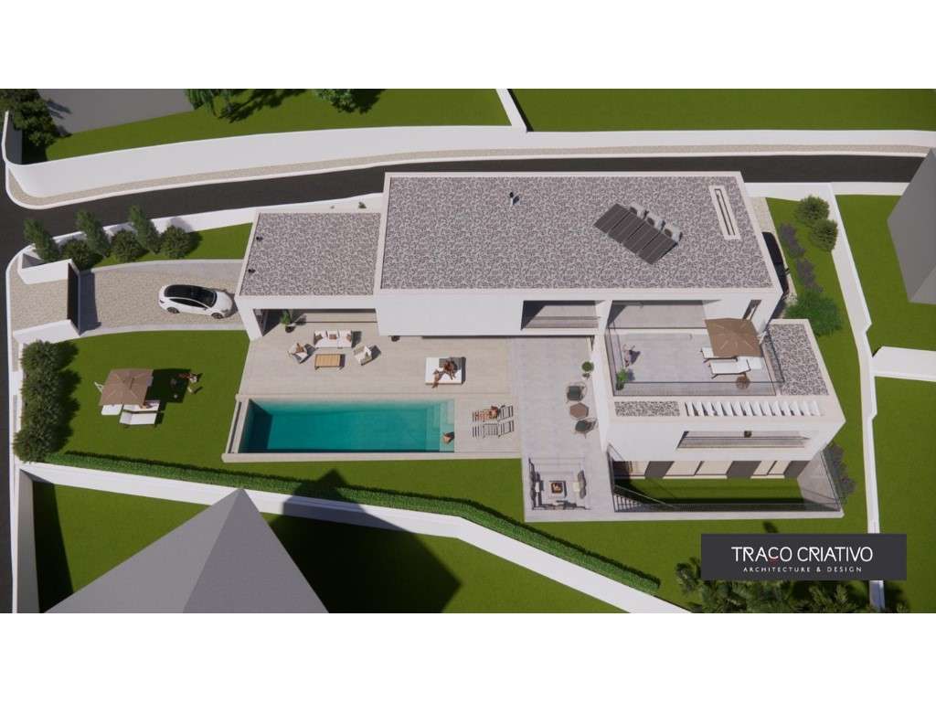 Terreno urbano para construção com 1220m2 - Famões, Odivelas-2