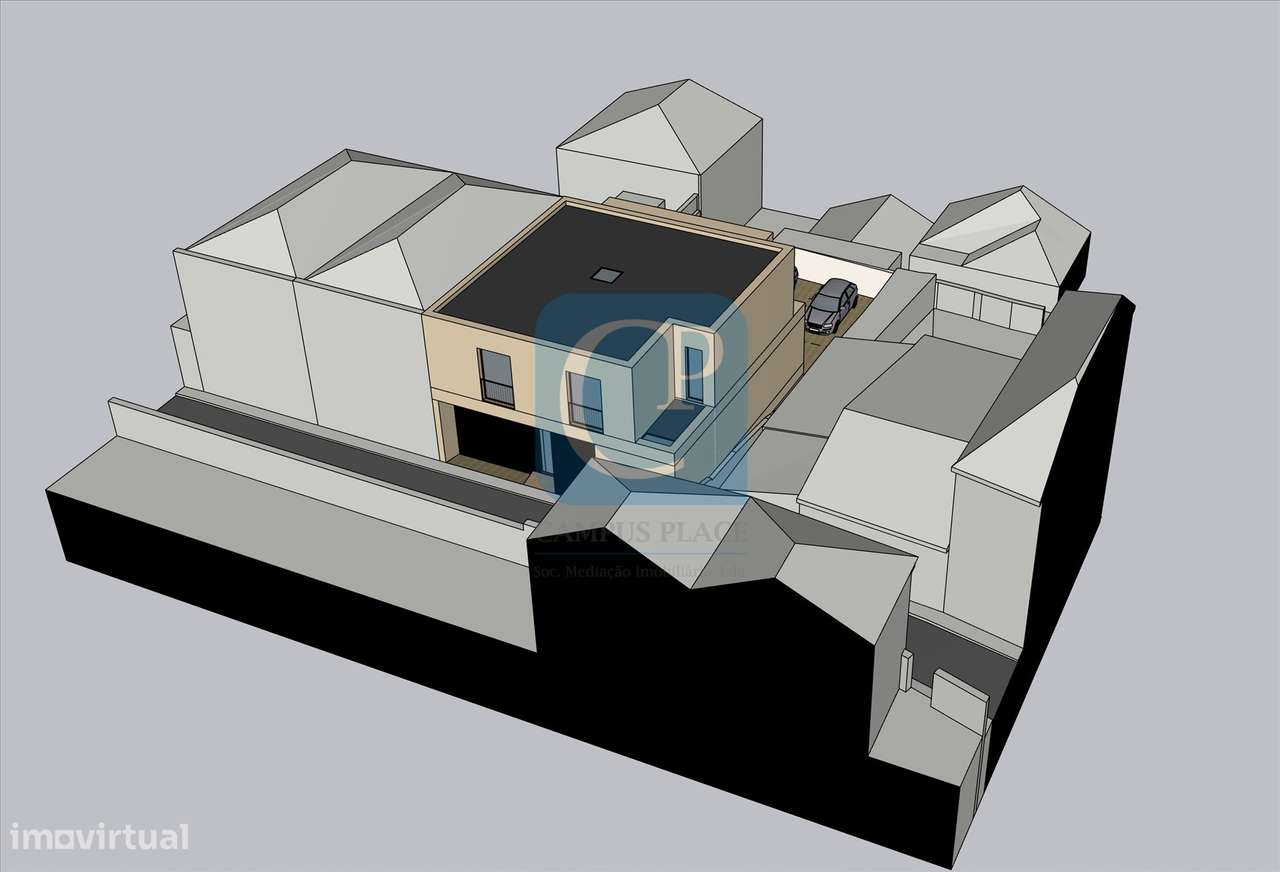 Terreno com Projeto de Arquitetura Aprovado em Pedrouços, Maia-7