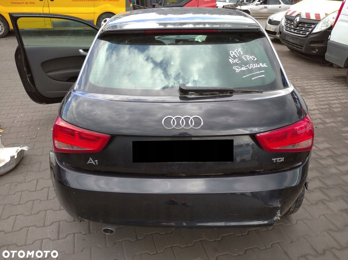 AUDI A1 8X KLAPA TYŁ POKRYWA BAGAŻNIKA 3D LZ9Y - 1