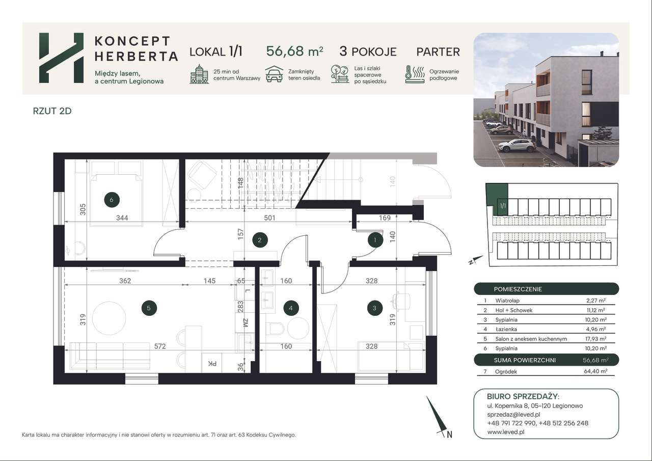 Nowoczesne apartamenty z ogrodami w Legionowie-5