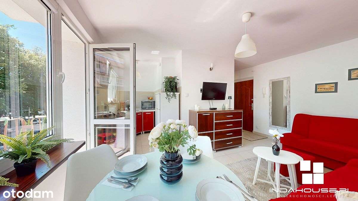 M2, 2 pokojowe nad morzem. I p., balkon. Podczele - Pełny obrazek: 2/11