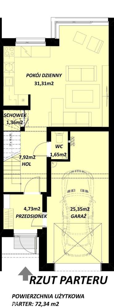 Szeregówka w świetnej lokalizacji-3