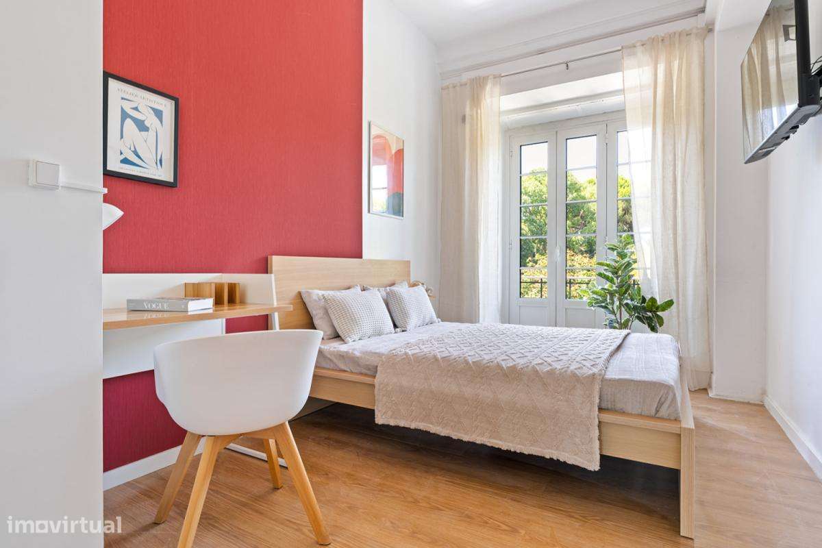 Quarto - localizado em Marquês de Pombal Lisbon - Grande imagem: 3/8