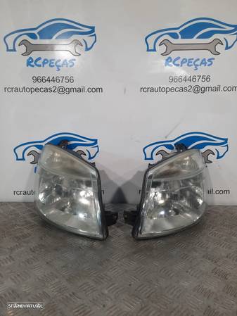 OTICA OTICAS ORIGINAIS ESQUERDA DIREITA CITROËN BERLINGO I 1 Mk1 FASE 2 FIRST BODY BOX MPV OPTICA OPTICAS FAROL FAROIS - 1