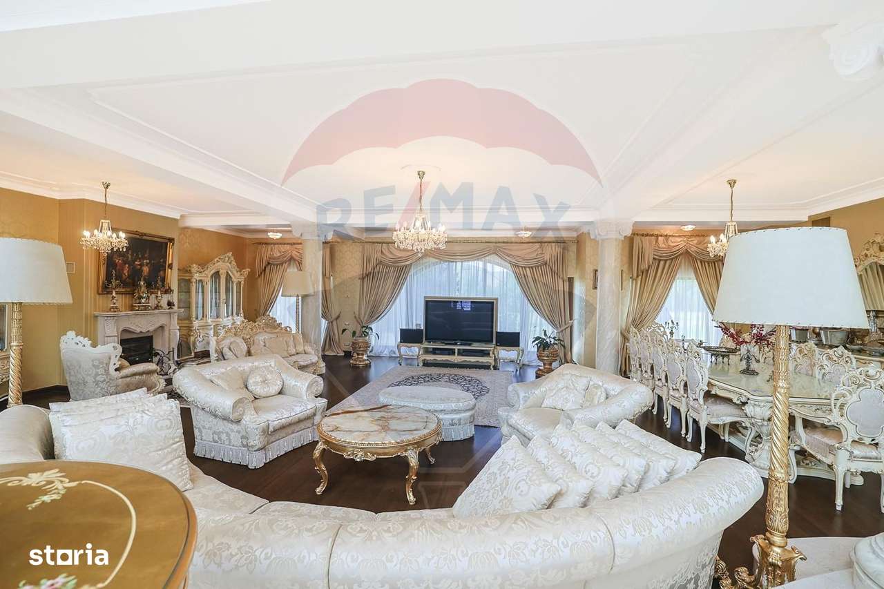 Vanzare/ Inchiriere Vilă de lux pe malul lacului Buftea-14