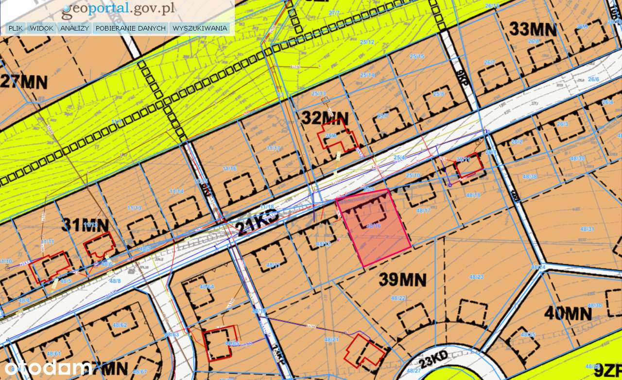 Działka z widokiem w kameralnej okolicy,  5 min od centrum Kłodzka - Pełny obrazek: 5/8