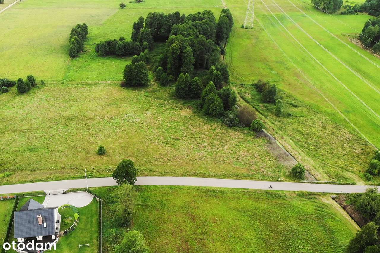 Urokliwe działki w otoczeniu pól, łąk i lasów (Media w drodze gminnej)-7
