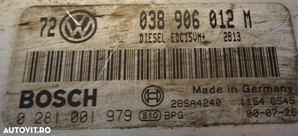 Calculator motor Volkswagen Golf 4 1.9 TDI ALH din 2000 - 2