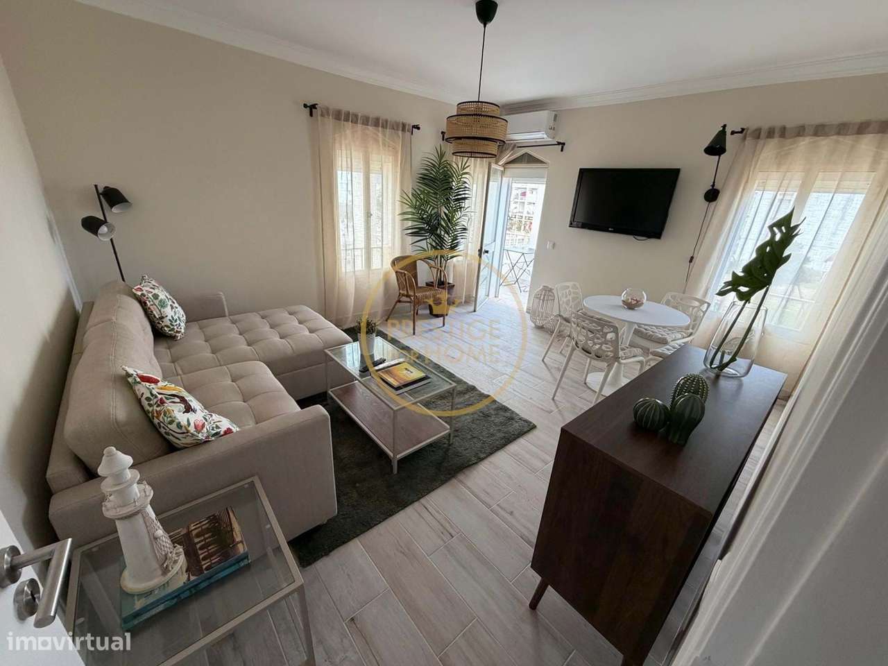 Apartamento T2 com VISTA MAR, Garagem, Ar condicionado em Quarteira - Grande imagem: 4/48