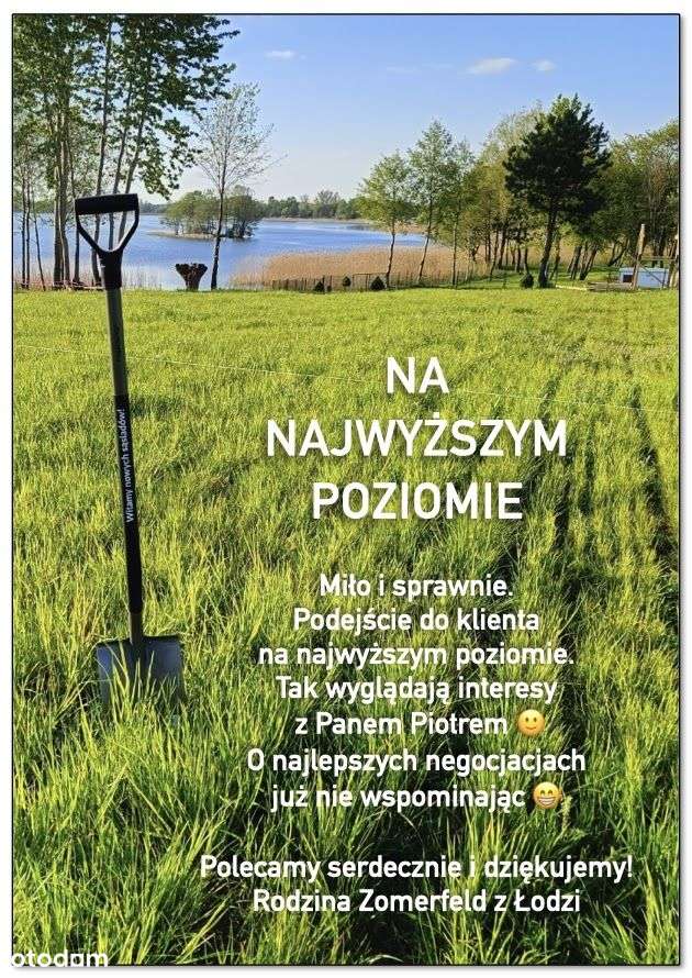 PIĘKNA DZIAŁKA nad jeziorem (las, staw, media, mpzp)-19